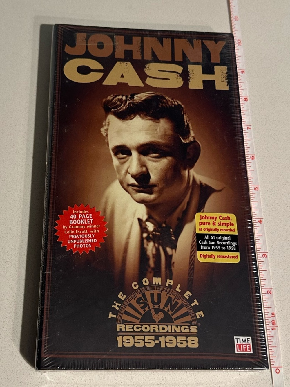 Johnny Cash The Complete Sun Recordings 1955-1958 Box Set New Sealed Time Life